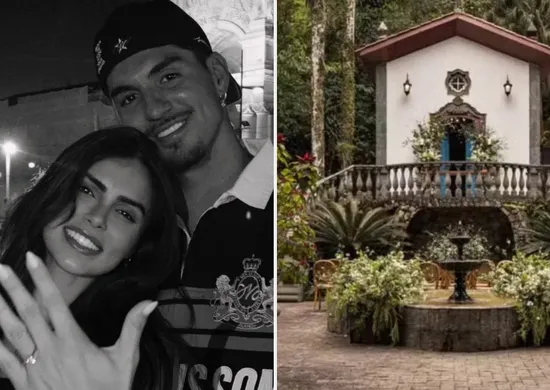 Imagem ilustrativa da imagem Veja detalhes sobre casamento de Medina e Isabella Arantes 20 dias após noivado