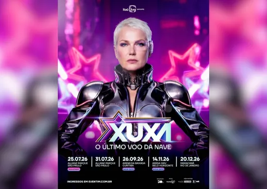 Imagem ilustrativa da imagem Xuxa: "Último voo da nave é para ver as pessoas felizes"