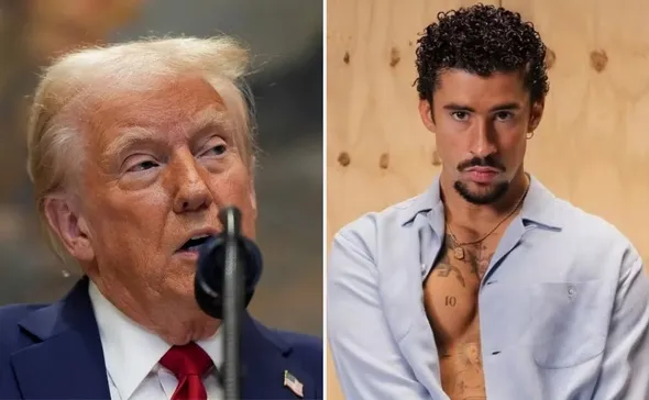 Imagem ilustrativa da imagem Governo Trump usa música de Bad Bunny em vídeo sobre deportação