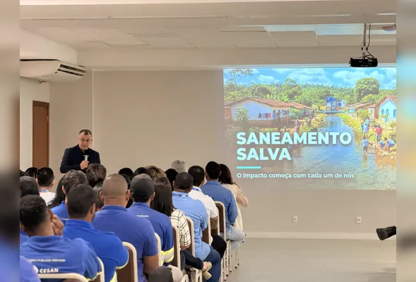 Lançamento do portal Saneamento Salva foi apresentado à equipe interna da Aegea na Serra