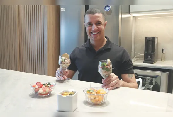 Imagem ilustrativa da imagem Quatro receitas refrescantes de ceviche com frutas