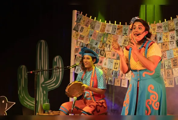 A atração principal do sábado é o show "Cordel Animado", protagonizado pelas irmãs pernambucanas Milla e Mari Bigio