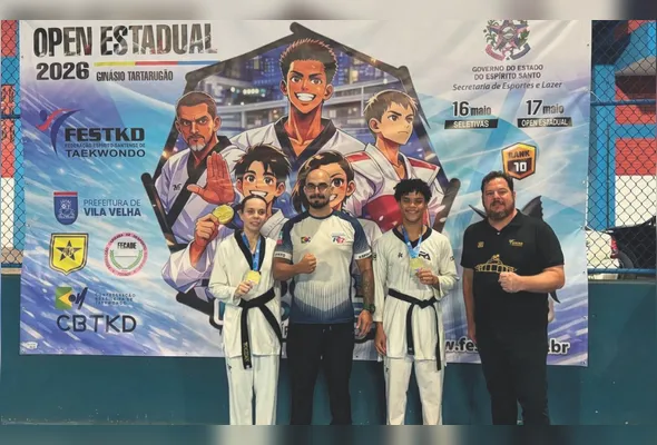 Imagem ilustrativa da imagem Taekwondo Solidário brilha na seletiva estadual