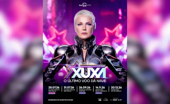 Imagem ilustrativa da imagem Xuxa: "Último voo da nave é para ver as pessoas felizes"