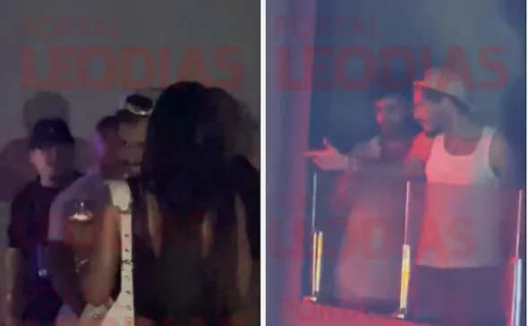 Imagem ilustrativa da imagem Zé Felipe é flagrado curtindo boate com morena misteriosa em Vitória