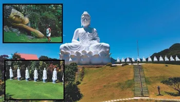 Mosteiro Zen e Grande Buda são atrações de roteiro turístico em Ibiraçu