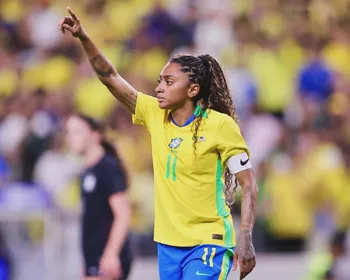 Imagem ilustrativa da imagem Kerolin se torna a jogadora mais cara da história com ida para o Barcelona