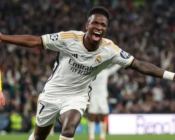 Imagem ilustrativa da imagem Vini Jr. acerta renovação com o Real Madrid até 2032