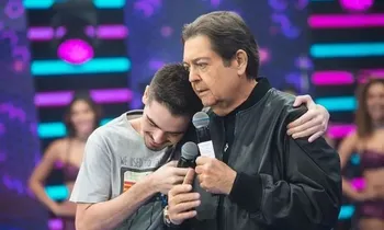 Imagem ilustrativa da imagem Faustão homenageia o filho, João Silva, na TV: 'Faz o estilo dele'