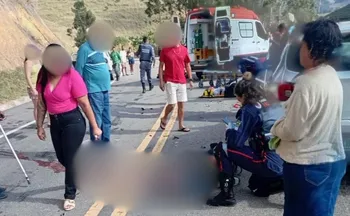 Imagem ilustrativa da imagem Homem de 60 anos morre após moto colidir com carro no Noroeste do ES