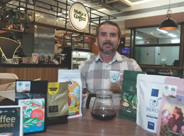 Imagem ilustrativa da imagem Degustação de café, aulas-show e campeonato até sábado em Vitória