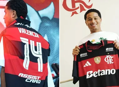 Imagem ilustrativa da imagem Flamengo anuncia a contratação do atacante equatoriano Anthony Valencia