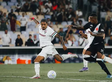 Imagem ilustrativa da imagem Fluminense e Vasco abrem oitavas de final da Copa do Brasil com 0 a 0