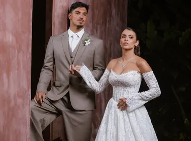 Imagem ilustrativa da imagem Gabriel Medina anuncia perda do primeiro filho cinco dias após casamento