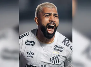 Imagem ilustrativa da imagem Neymar dá assistências e Gabigol faz o 100º pelo Santos em virada contra o Macará