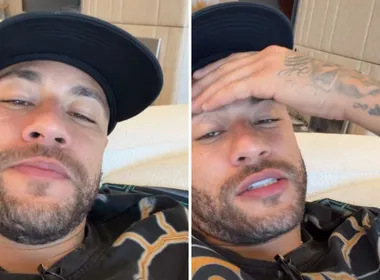 Imagem ilustrativa da imagem Neymar faz postagem após levar 'vácuo' de Thiago Mendes