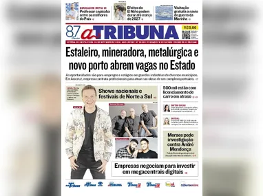 Capa do dia