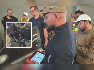 Servidores utilizam drone: áreas ambientais  poderão ser monitoradas