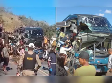 Imagem ilustrativa da imagem Dois mortos e 20 feridos em acidente envolvendo ônibus que saiu do ES