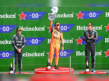 Imagem ilustrativa da imagem Lando Norris vence GP da Holanda e conquista 2ª vitória seguida na F1