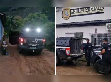 Ação na residência da suspeita, na Serra