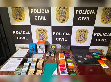 Imagem ilustrativa da imagem Quadrilha é presa por golpes que causaram prejuízo de R$ 2 milhões a cooperativa