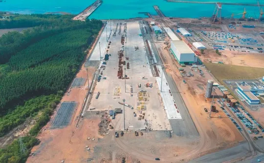 Imagem ilustrativa da imagem Novo porto em Aracruz começa a funcionar em 2027 e vai abrir 300 empregos