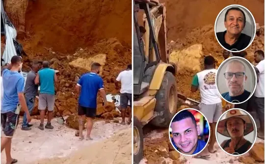 Imagem ilustrativa da imagem Três pessoas da mesma família e dono de distribuidora são as vítimas de desabamento