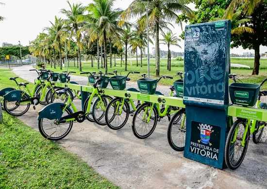 Imagem ilustrativa da imagem Bike Vitória terá uso gratuito no aniversário de 475 anos de Vitória