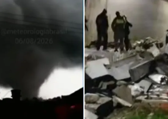 Imagem ilustrativa da imagem Defesa Civil confirma uma morte e cinco feridos após ciclone bomba no RS