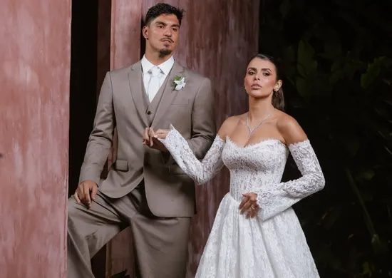 Imagem ilustrativa da imagem Gabriel Medina anuncia perda do primeiro filho cinco dias após casamento