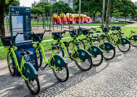Imagem ilustrativa da imagem Grande Vitória terá bicicletas compartilhadas grátis em dois domingos de agosto