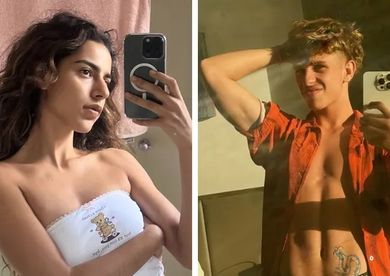 Imagem ilustrativa da imagem Juliano Floss anuncia fim de namoro com Marina Sena