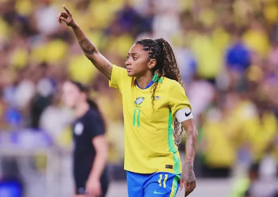 Imagem ilustrativa da imagem Kerolin se torna a jogadora mais cara da história com ida para o Barcelona