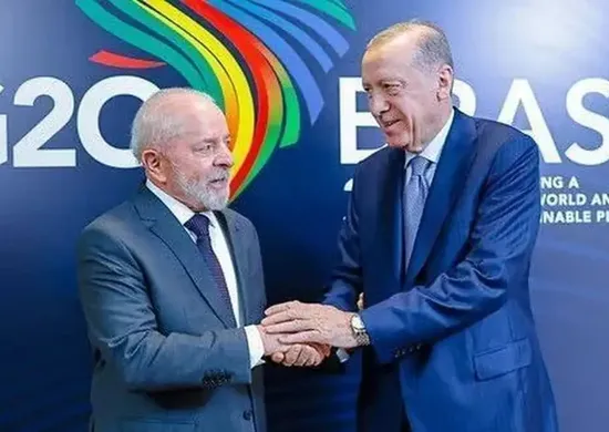 Imagem ilustrativa da imagem Lula e Edorgan combinam criação de conselho entre Brasil e Turquia