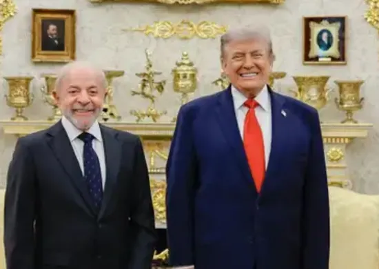 Imagem ilustrativa da imagem Lula liga para Trump e diz que alegações para tarifaço são infundadas