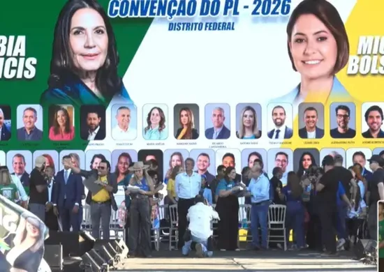 Imagem ilustrativa da imagem PL oficializa Michelle Bolsonaro como candidata ao Senado pelo DF