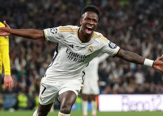 Imagem ilustrativa da imagem Vini Jr. acerta renovação com o Real Madrid até 2032