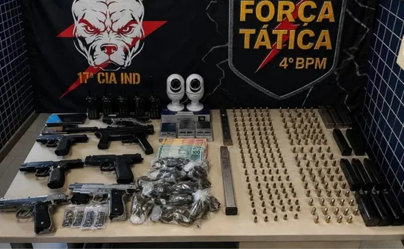 Imagem ilustrativa da imagem Granadas detonadas e braço armado do TCP é preso em Vila Velha