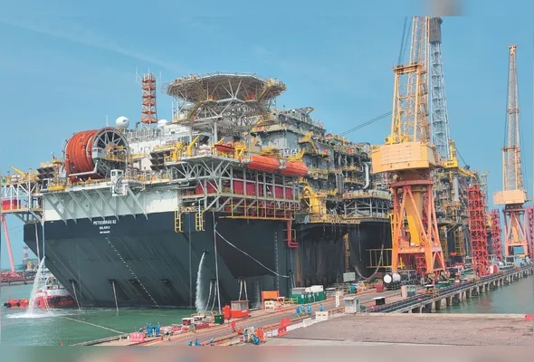 Imagem ilustrativa da imagem Plataforma de petróleo gigante tem peças produzidas no Espírito Santo