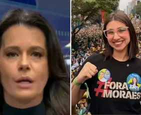 Imagem ilustrativa da imagem Âncora da Band critica deputada de SP Eduarda Campopiano por fala sobre feminicídio