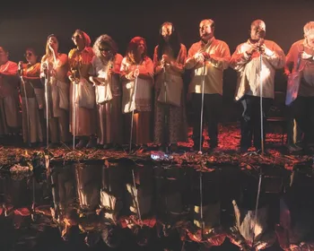 Imagem ilustrativa da imagem Orquestra de cantores cegos estreia espetáculo em Vitória