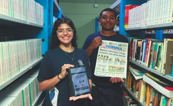 Imagem ilustrativa da imagem 88 anos do jornal A Tribuna: Leitura conquista a nova geração
