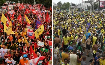Imagem ilustrativa da imagem Apoiadores de Lula e Flávio fazem atos pelo Estado; confira os locais