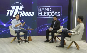 Imagem ilustrativa da imagem Em sabatina na TV Tribuna/Band, Pazolini diz que quer segurança unificada no ES