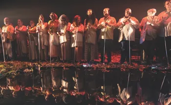 Imagem ilustrativa da imagem Orquestra de cantores cegos estreia espetáculo em Vitória