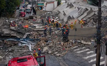 Imagem ilustrativa da imagem Prefeitura apura fiscalização de obra que desabou em SP; cinco morreram