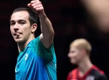 Imagem ilustrativa da imagem Calderano derrota favorito Felix Lebrun e avança à semi do China Smash