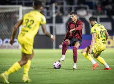 Imagem ilustrativa da imagem Com um a menos, Mirassol busca e garante empate com Bragantino