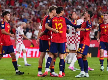 Imagem ilustrativa da imagem Espanha goleia Croácia pela Liga das Nações e soma 40 jogos invicta